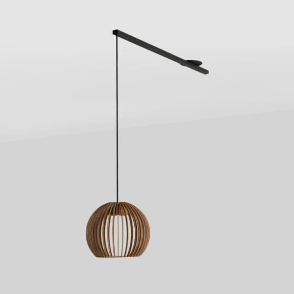 3D-produktbild Lightswing Single svart