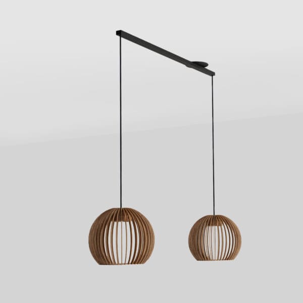 3D-produktbild Lightswing Twin svart
